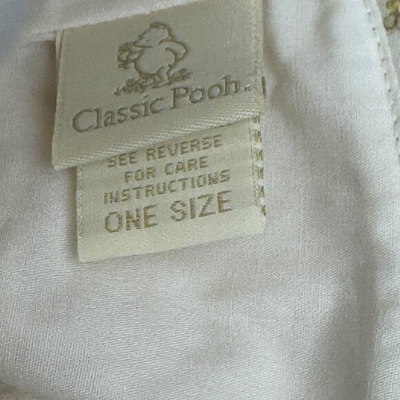 Vintage Classic Winnie the Pooh Cream Unisex Baby Bucket Hat - Picture 6 of 6